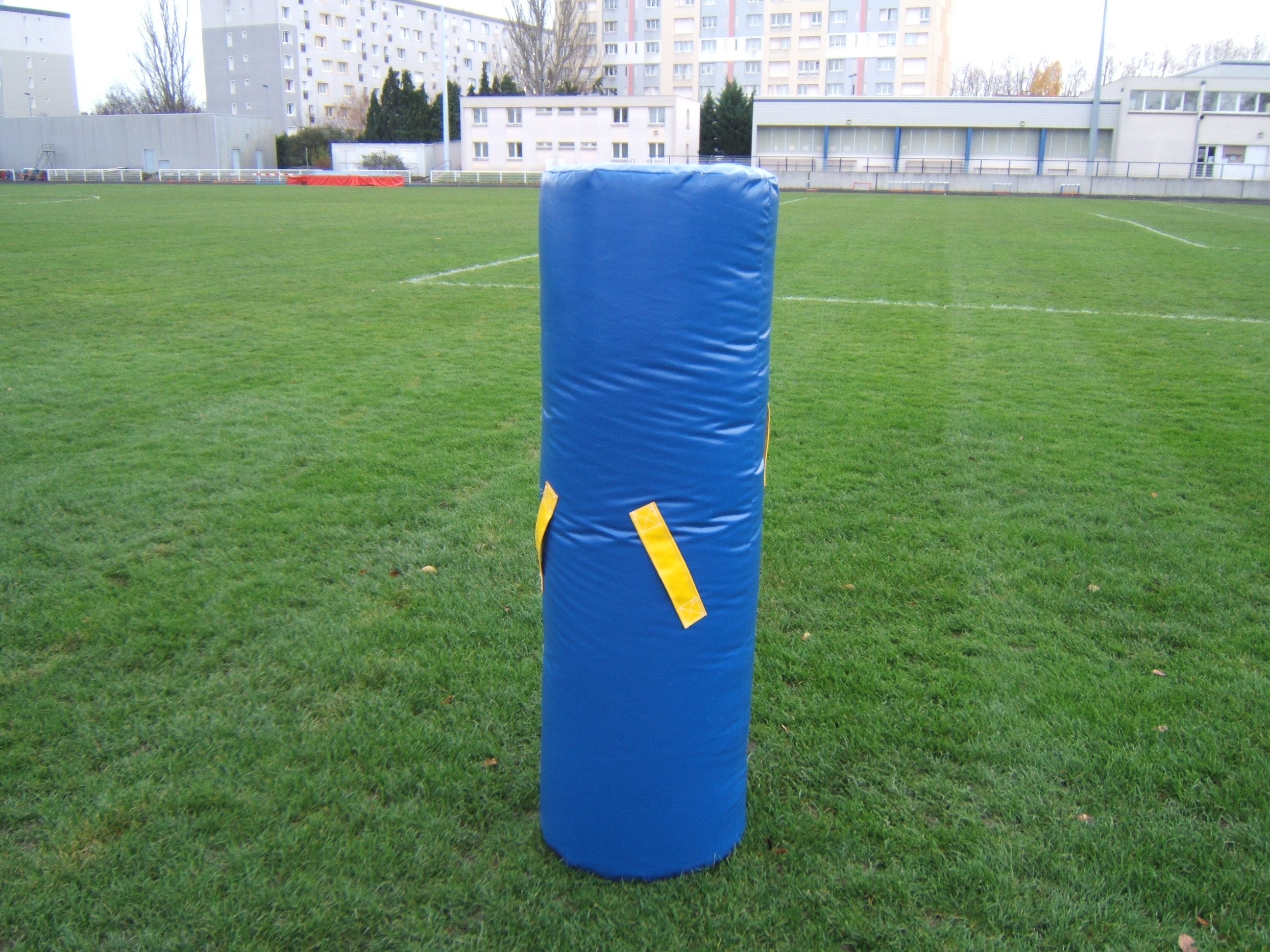 Sac de plaquage Rugby Junior - hauteur 120 cm - bicolore au choix (REF  PLAQ-2)