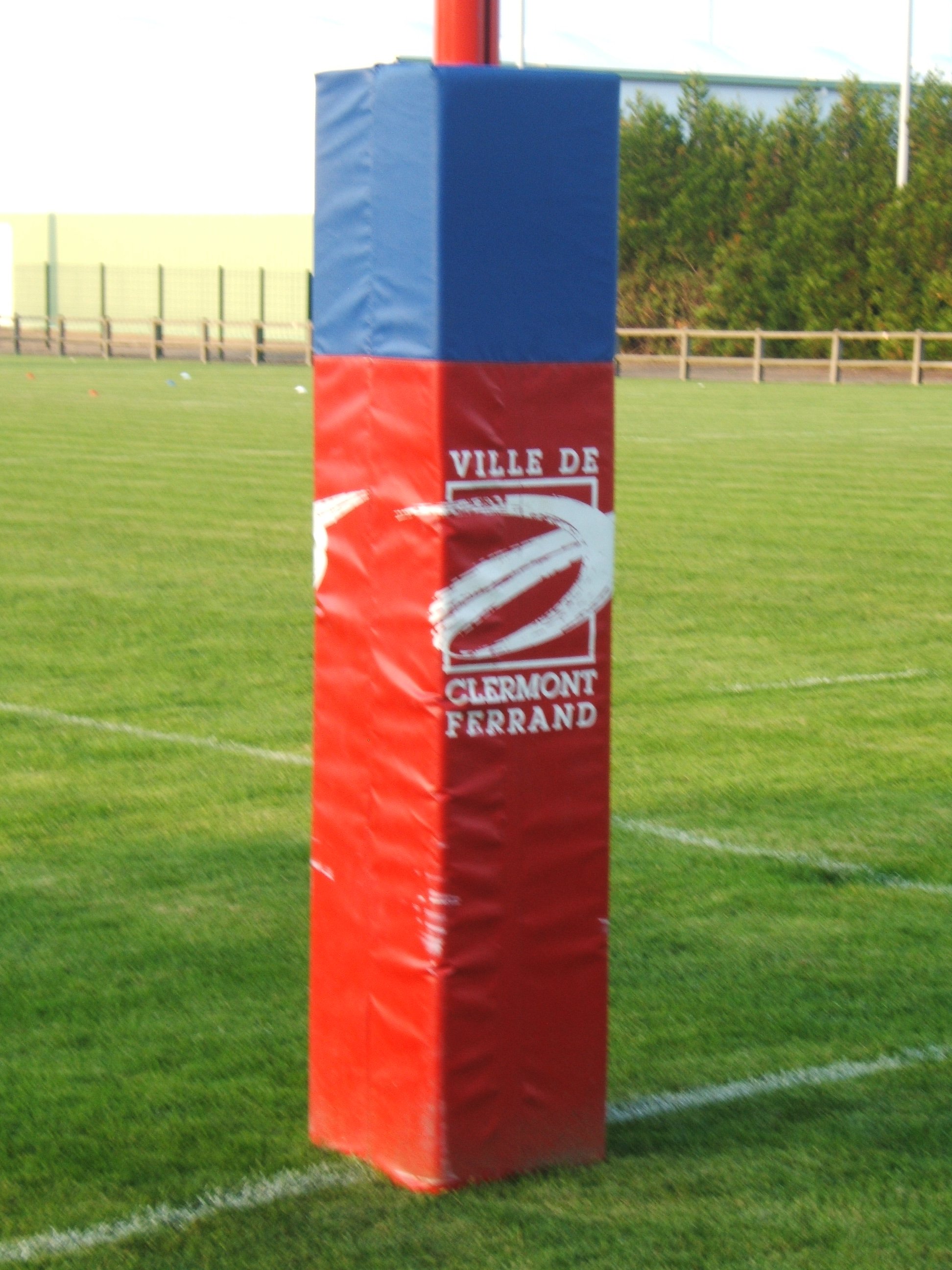Kit 4 Protections Poteaux rugby 40 cm d'paisseur - hauteur 200 cm (REF PROTRUG-2)