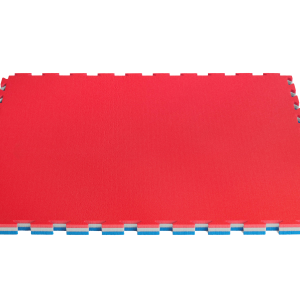 Tatami Multi Activités Sportives – au m² – épaisseur 3 cm –coloris Rouge / Gris / Bleu