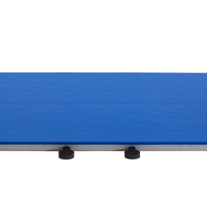 Tatami Judo Scolaire - épaisseur 4 cm - 200x100 cm - Bleu/Vert/Bleu - Crochets de fixation invisibles dessous